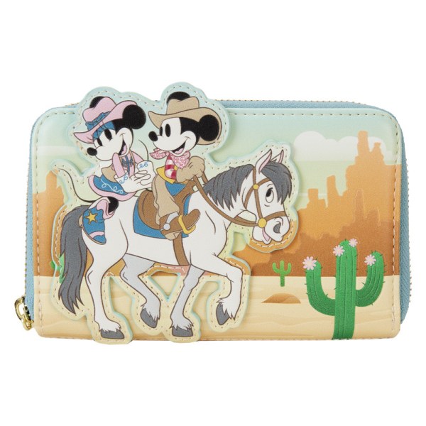 Portafoglio Topolino e Minnie Western - DISNEY LOUNGEFLY