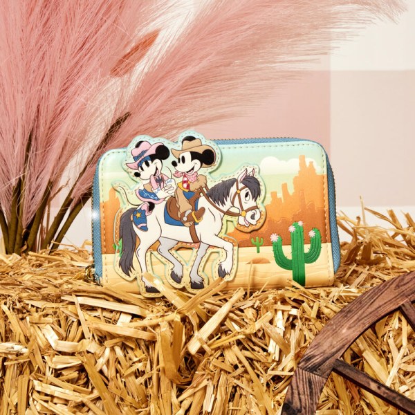 Portafoglio Topolino e Minnie Western - DISNEY LOUNGEFLY