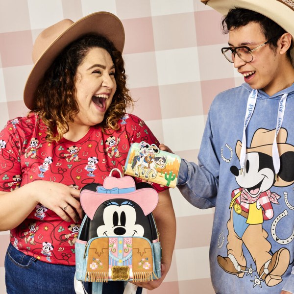 Portafoglio Topolino e Minnie Western - DISNEY LOUNGEFLY