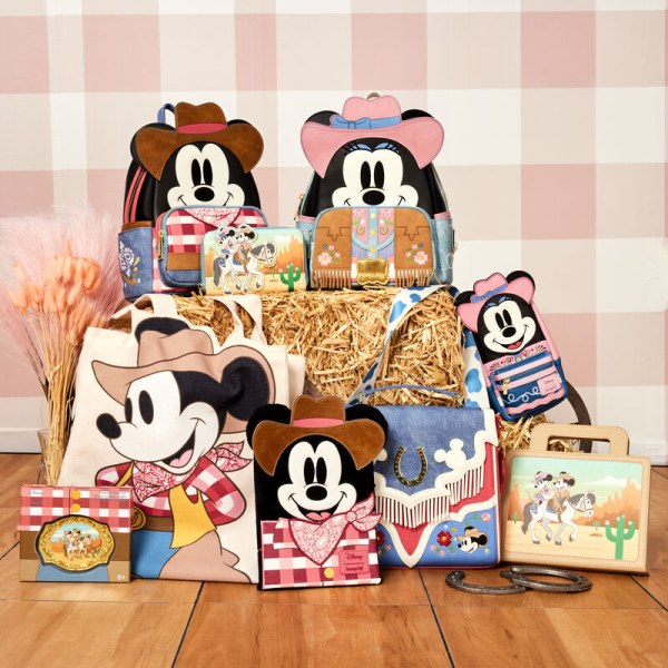 Tote Bag Mickey Mouse Western - DISNEY LOUNGEFLY