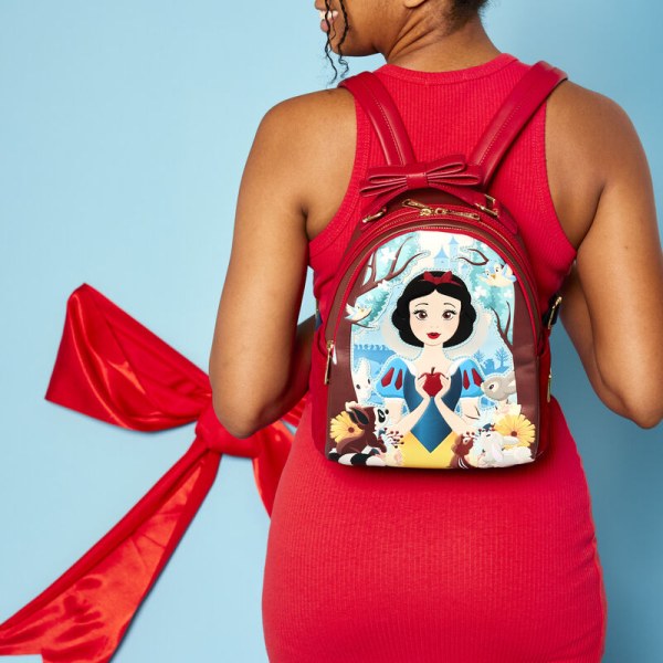 MINI ZAINO Biancaneve in Velluto Trapuntato - DISNEY LOUNGEFLY