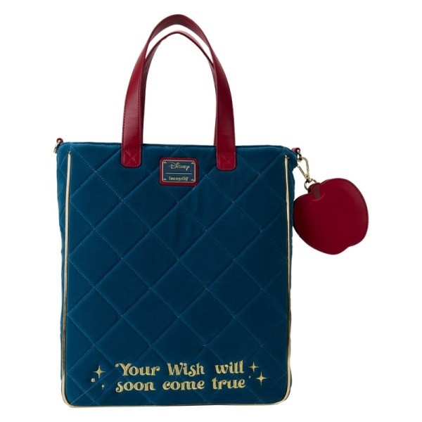 Borsa tote Biancaneve in velluto trapuntato - DISNEY LOUNGEFLY