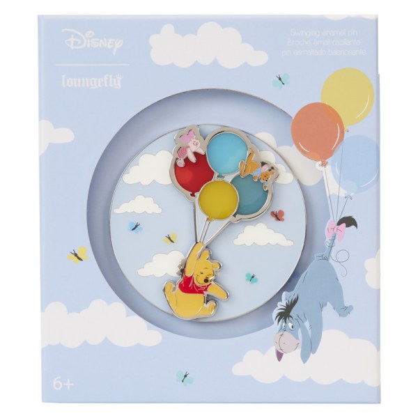 PIN da collezione Winnie e le sue amiche galleggiano con i palloncini. Edizione limitata - Disney