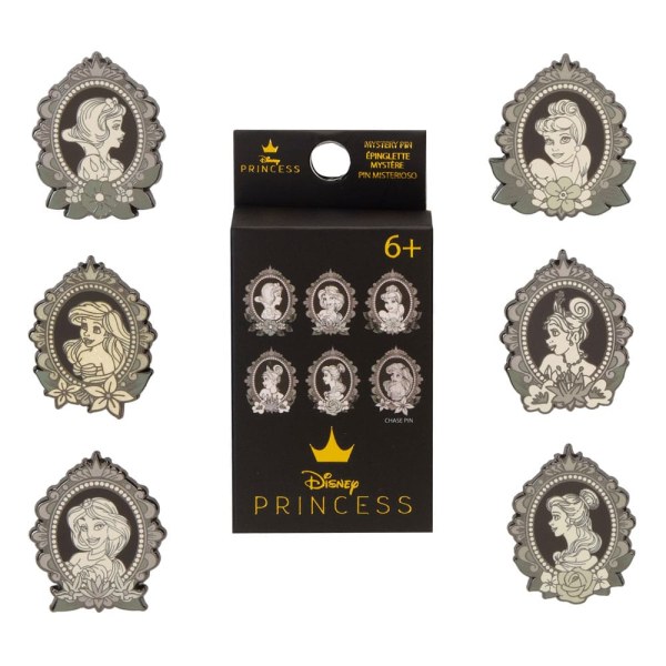 PIN MISTERIOSO Ritratti di principessa Cameo in porcellana - Disney
