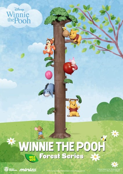 Set di 6 mini figure Winnie the pooh della serie Forest - Disney Mini Egg Attack