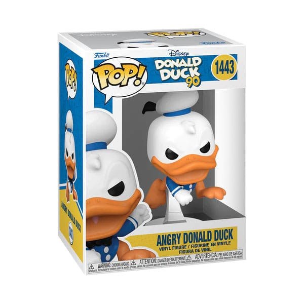 FunkoPop! 1443 - Paperino (arrabbiato) 90° anniversario - Disney