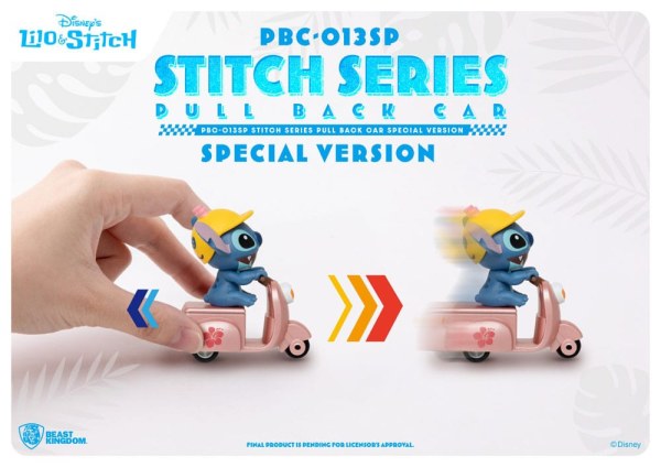 Confezione da 6 figurine Stitch in car Edizione Speciale - Disney