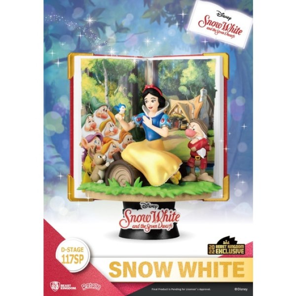 SET BIANCANEVE E LA REGINA CATTIVA BOOK SERIES - DISNEY D-STAGE