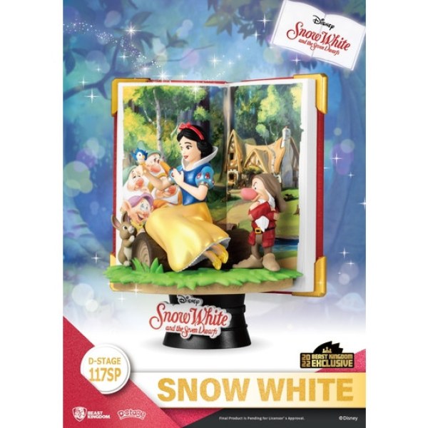 SET BIANCANEVE E LA REGINA CATTIVA BOOK SERIES - DISNEY D-STAGE