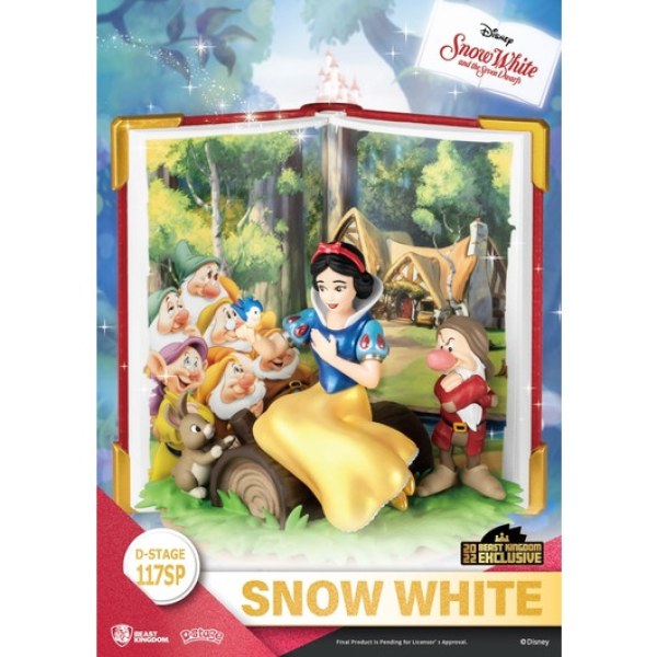 SET BIANCANEVE E LA REGINA CATTIVA BOOK SERIES - DISNEY D-STAGE