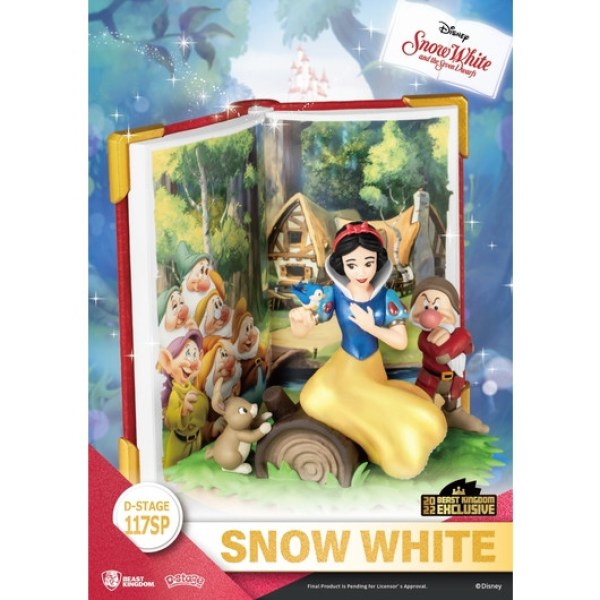 SET BIANCANEVE E LA REGINA CATTIVA BOOK SERIES - DISNEY D-STAGE