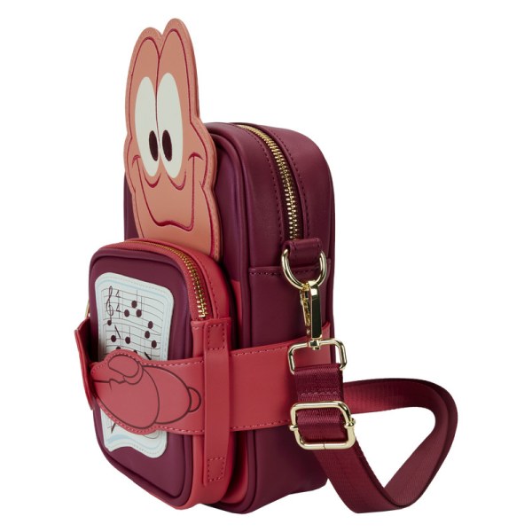 Borsa con portamonete La Sirenetta 35° Anniversario Sebastian Crossbuddies® Cosplay - DISNEY LOUNGEFLY