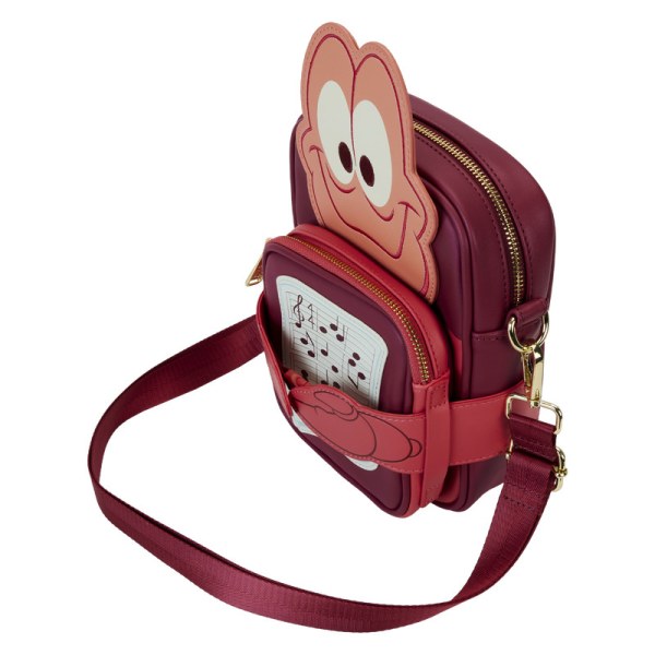Borsa con portamonete La Sirenetta 35° Anniversario Sebastian Crossbuddies® Cosplay - DISNEY LOUNGEFLY