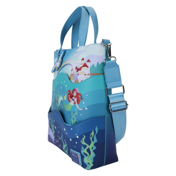 Sac Tote La Sirenetta 35° Anniversario Life is the Bubbles - DISNEY LOUNGEFLY