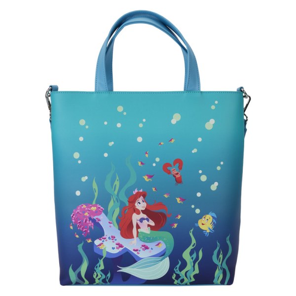 Sac Tote La Sirenetta 35° Anniversario Life is the Bubbles - DISNEY LOUNGEFLY