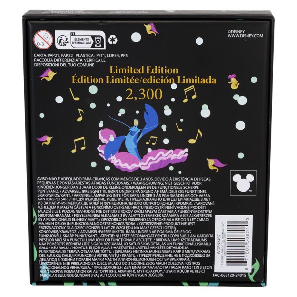 PIN da collezione La Sirenetta 35° Anniversario Life is the Bubbles Edizione Limitata - Disney