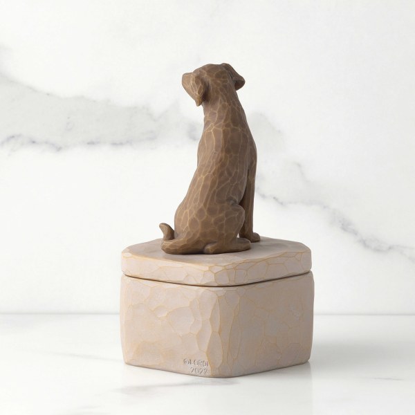 LOVE MY DOG SCATOLA DEI RICORDI SCURA - WILLOW TREE