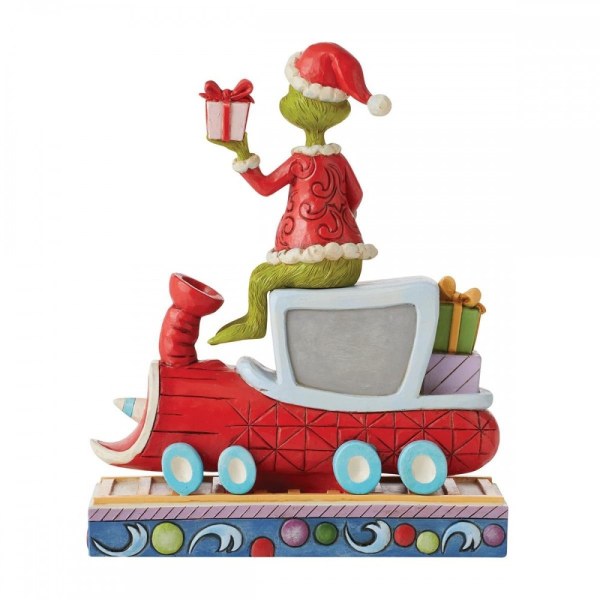 GRINCH SUL TRENO - JIM SHORE GRINCH