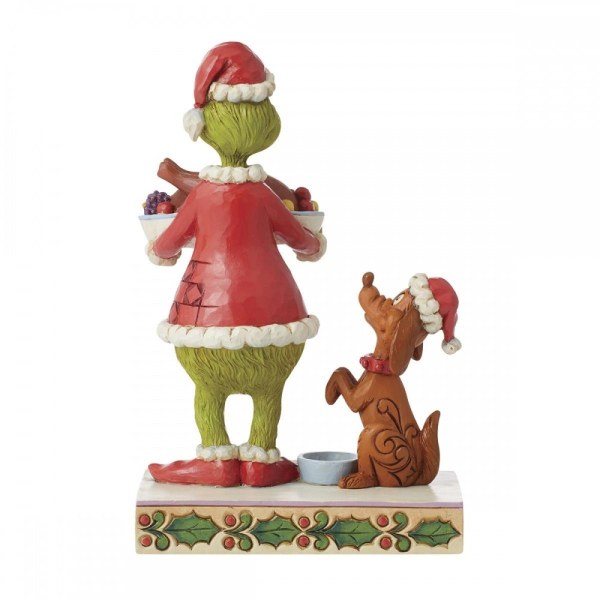 GRINCH CON CENA NATALE - JIM SHORE GRINCH