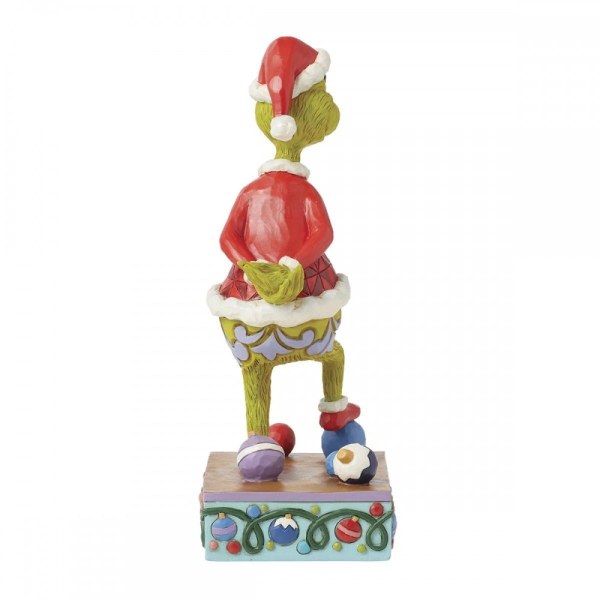 GRINCH CALZA SULL'ORNAMENTO - JIM SHORE GRINCH