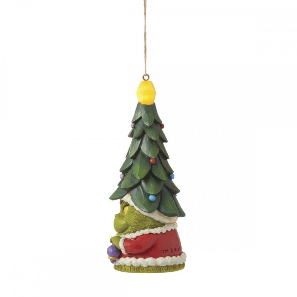 GNOME ILLUMINATO GRINCH - JIM SHORE GRINCH