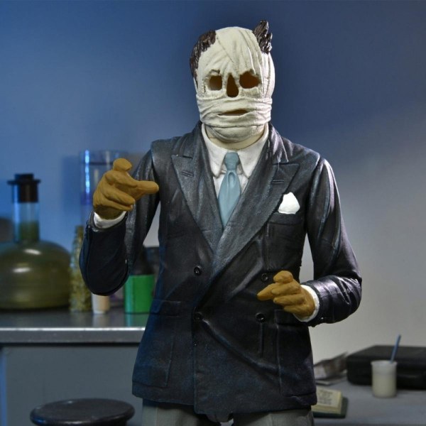 MOSTRI UNIVERSALI - ACTION FIGURE IN SCALA - L'ULTIMO UOMO INVISIBILE