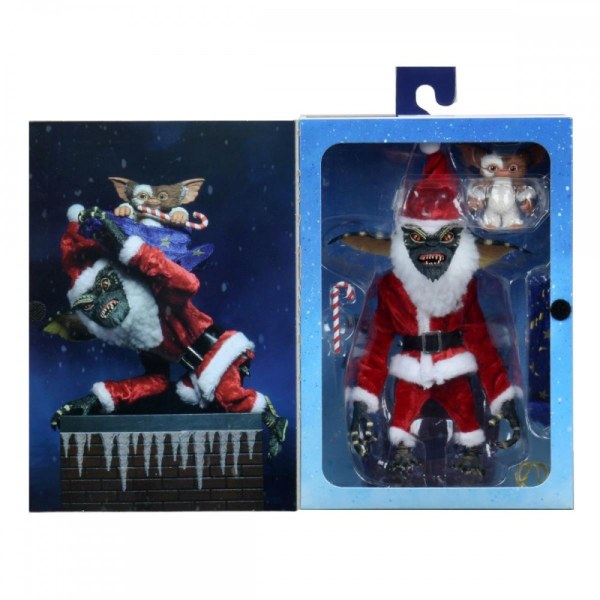 GREMLINS - ACTION FIGURE - SANTA STRIPE E GIZMO
