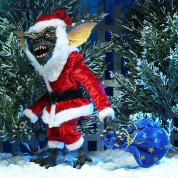 GREMLINS - ACTION FIGURE - SANTA STRIPE E GIZMO