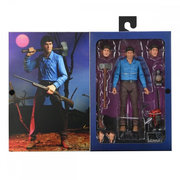 EVIL DEAD 2 - ACTION FIGURE - ULTIMATE ASH 40° ANNIVERSARIO