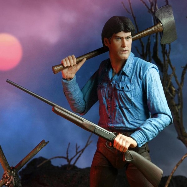 EVIL DEAD 2 - ACTION FIGURE - ULTIMATE ASH 40° ANNIVERSARIO