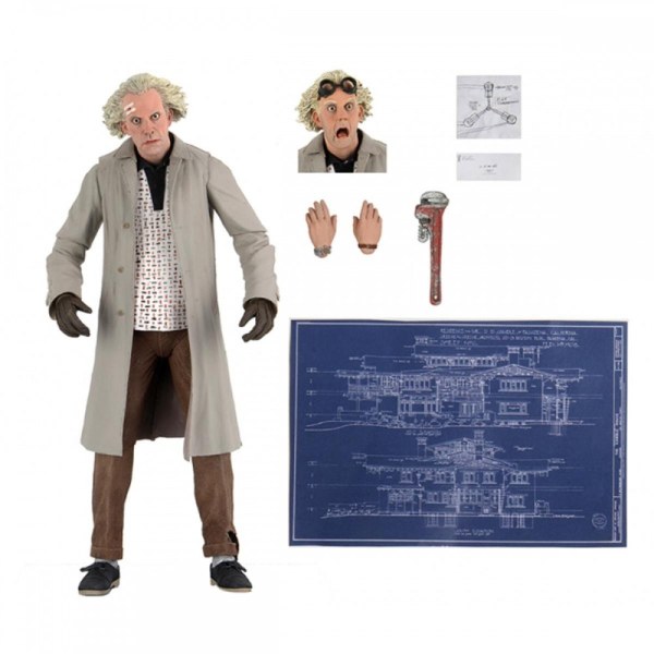 RITORNO AL FUTURO – ACTION FIGURE – ULTIMATE DOTTORE BROWN