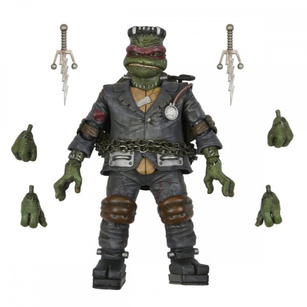 TARTARUGHE NINJA - ACTION FIGURE – ULTIMATE RAPHAEL FRANKENSTEIN