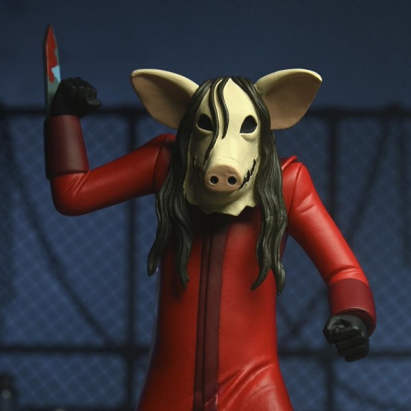 SAW – ACTION FIGURE – TOONY TERRORS JIGSAW (VESTAGLIA ROSSA)