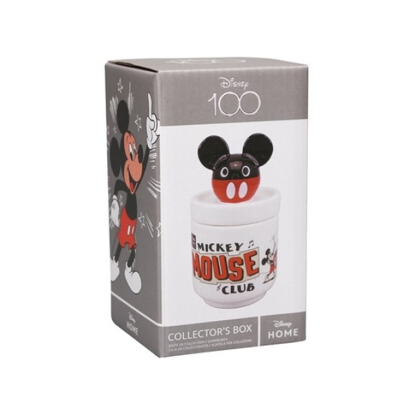 VASO IN CERAMICA CON COPERCHIO 3D DISNEY 100 TOPOLINO