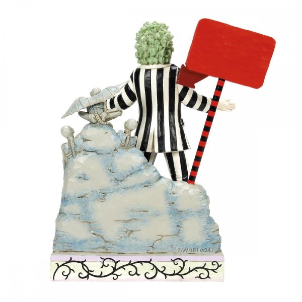 INSEGNA LED BEETLEJUICE E PIETRA TOMBALE - JIM SHORE