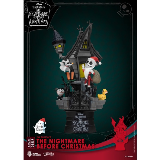 EDIZIONE SPECIALE DIORAMA NIGTHMARE BEFORE CHRISTMAS - Disney D-Stage