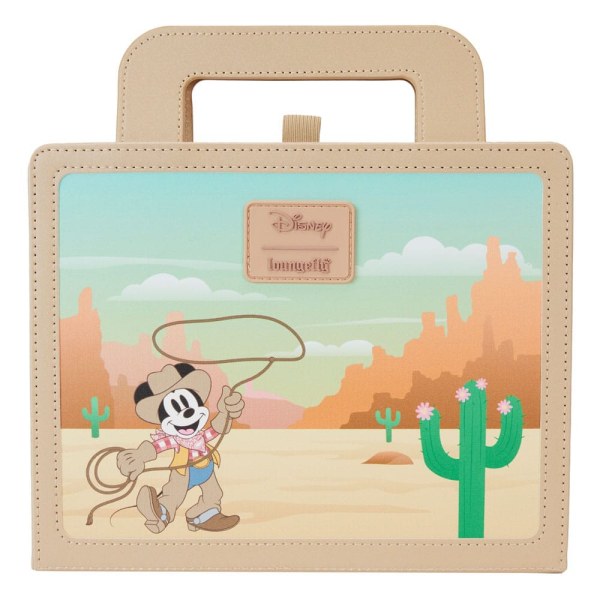 Quaderno portapranzo Western Topolino e Minnie - Disney Loungefly