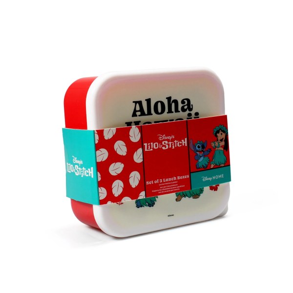 Set di 3 porta snack Lilo e Stitch