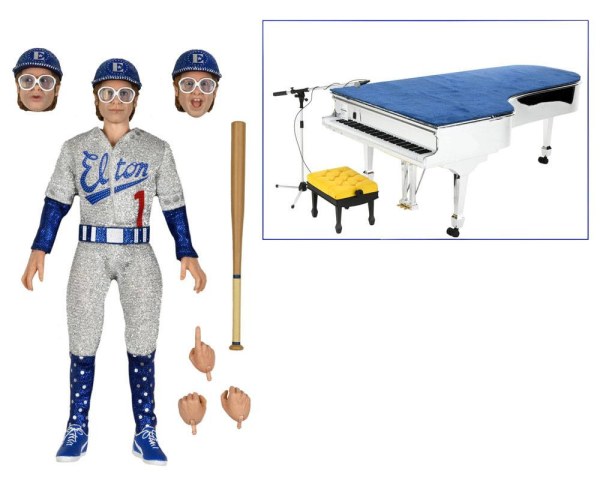 Elton John figurine Clothed Live in '75 Deluxe Set 20 cm