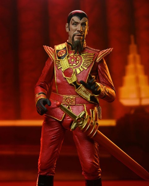 Flash Gordon (1980) figurine Ultimate Ming (Red Military Outfit) 18 cm