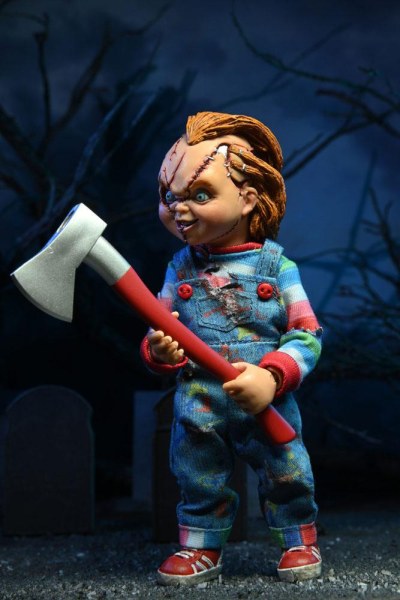La sposa di Chucky confezione 2 Figura vestita Chucky e Tiffany 14 cm