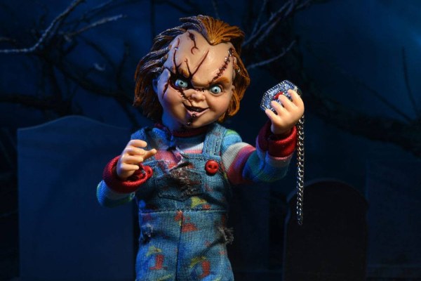 La sposa di Chucky confezione 2 Figura vestita Chucky e Tiffany 14 cm