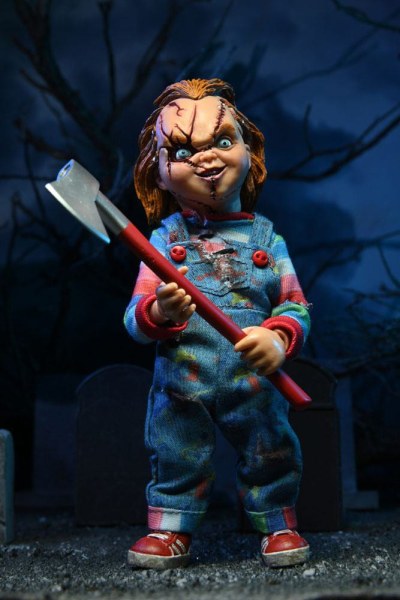 La sposa di Chucky confezione 2 Figura vestita Chucky e Tiffany 14 cm