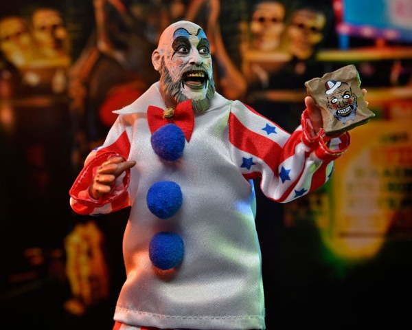 Figura del Capitano vestito Spaulding della Casa dei 1000 cadaveri 20 cm