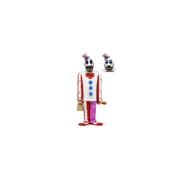 Figura della Casa dei 1000 Cadaveri Toony Terrors Capitano Spaulding 15 cm