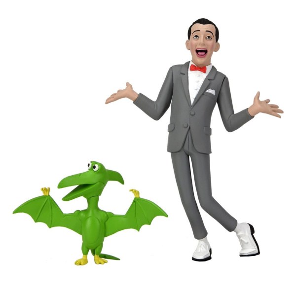 Figura Pee-Wee Herman Toony Classics Pee-Wee e Pterri 15 cm