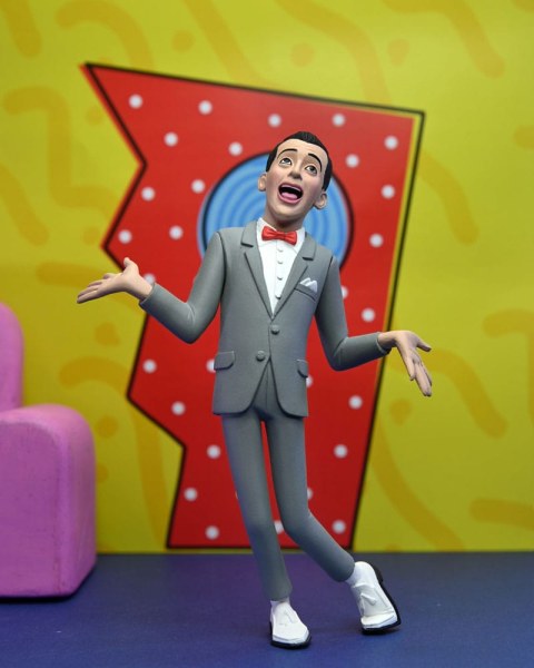 Figura Pee-Wee Herman Toony Classics Pee-Wee e Pterri 15 cm