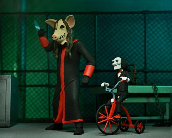 Saw Figure Toony Terrors Jigsaw Killer e Billy Tricycle Box Set 15 cm