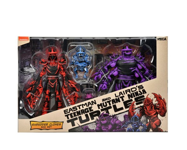 Teenage Mutant Ninja Turtles (Mirage Comics) Figure Shredder Clones Box Set 18 cm
