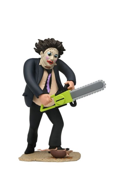 Texas Chainsaw Massacre Toony Terrors Figura 50° Anniversario Pretty Woman Leatherface 15 cm